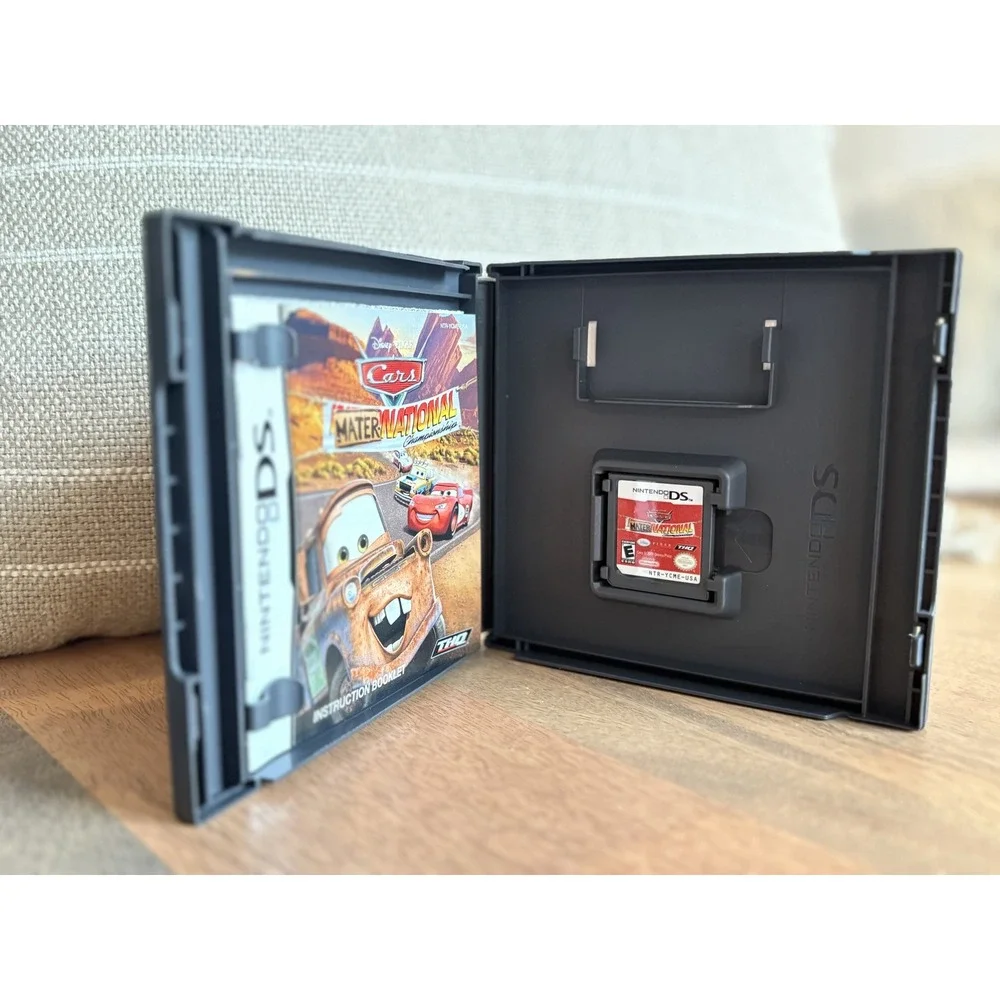 Disney Pixar Cars Mater-National Championship Nintendo DS Game Complete CIB